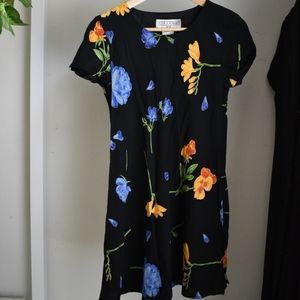 Vintage Floral Summer Dress